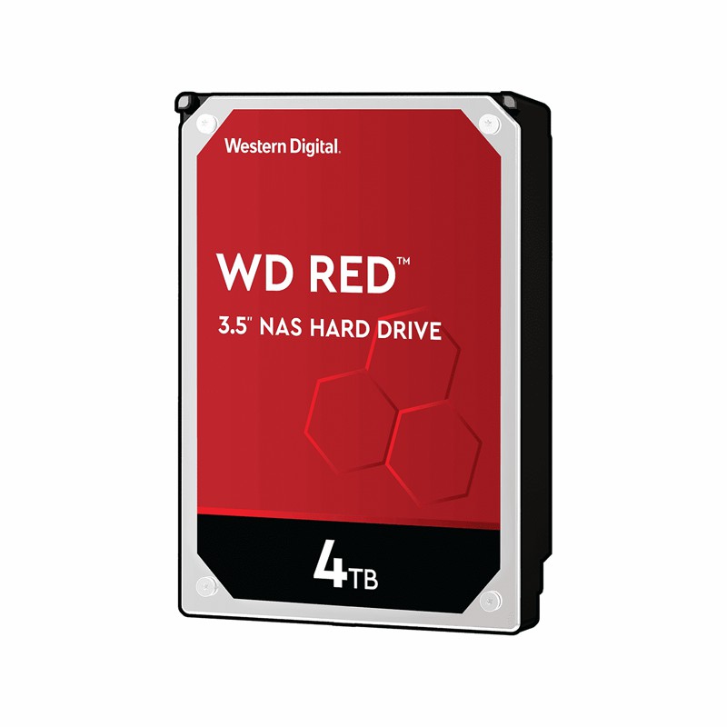 هارددیسک اینترنال وسترن مدل RED 4TB 64MB BUFFER