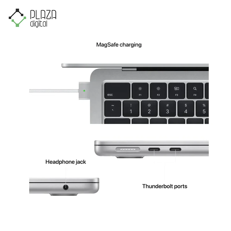 نمای کیبورد لپ تاپ MLXY3 اپل MacBook Air