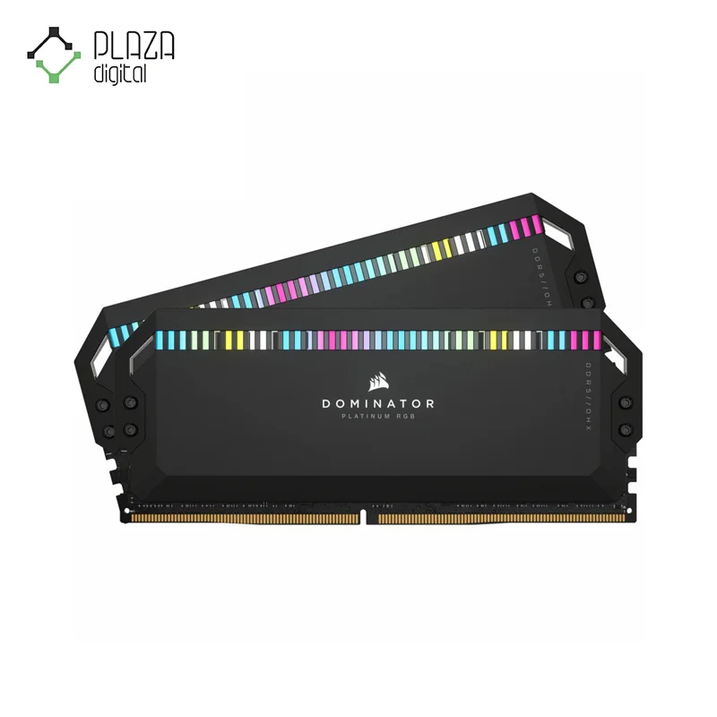 رم کورسیر دو کاناله DOMINATOR PLATINUM RGB CL40 با ظرفیت 64 گیگابایت DDR5 و فرکانس 5600 مگاهرتز