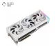 نمای چپ کارت گرافیک ROG STRIX RTX 4080 O16G - White ایسوس