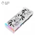 نمای بالای کارت گرافیک ROG STRIX RTX 4080 O16G - White ایسوس