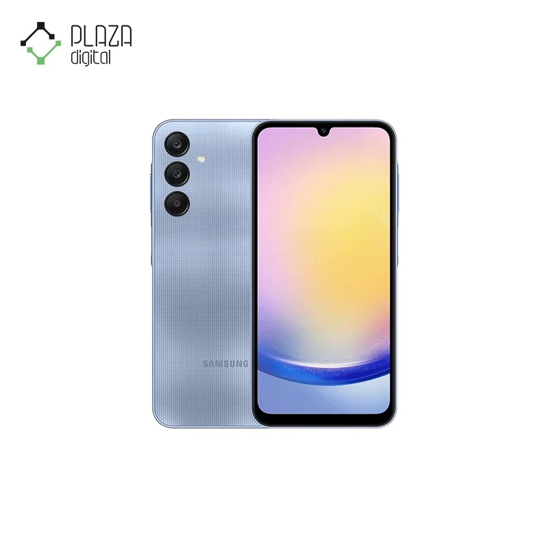 نمای اصلی و کلی گوشی موبایل سامسونگ مدل galaxy a25 ظرفیت 128 گیگابایت با رم 6 گیگابایت