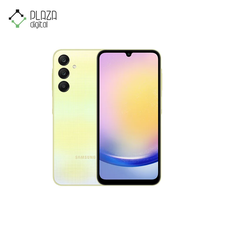 نمای اصلی و کلی گوشی موبایل سامسونگ مدل galaxy a25 ظرفیت 128 گیگابایت با رم 6 گیگابایت