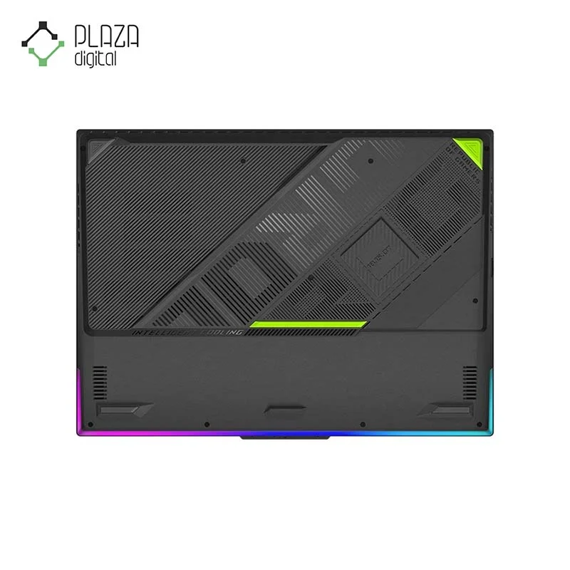 نمای پشت لپ تاپ گیمینگ 18 اینچی ایسوس ROG Strix G18 مدل G814JVR