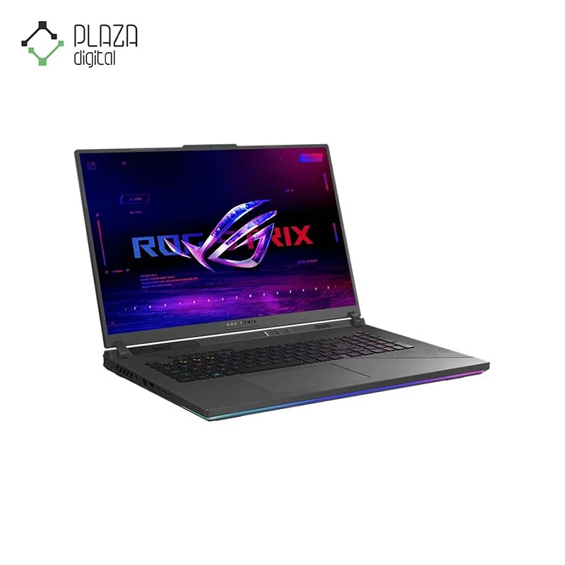 نمای سمت چپ لپ تاپ گیمینگ 18 اینچی ایسوس ROG Strix G18 مدل G814JVR