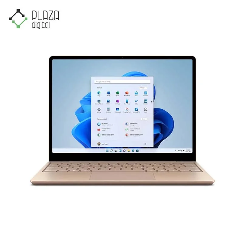 لپ تاپ 12.4 اینچی مایکروسافت مدل Surface Laptop Go 2-A رنگ بژ