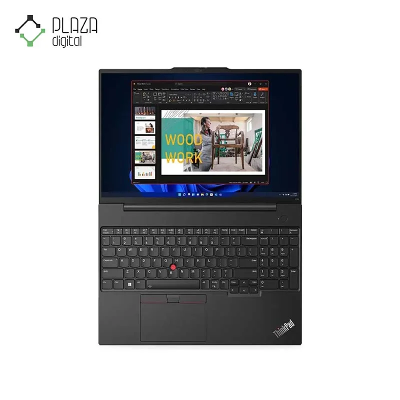 نمای کیبورد لپ تاپ 16 اینچی لنوو ThinkPad مدل E16-AC