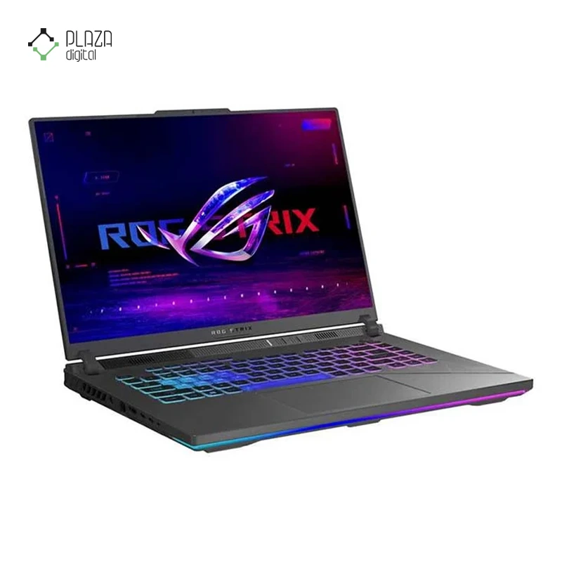 نمای سمت چپ لپ تاپ ایسوس 16 اینچی مدل ROG Strix G16 G614JVR i9 14900HX 16GB 2TB SSD RTX4060 پلازا دیجیتال