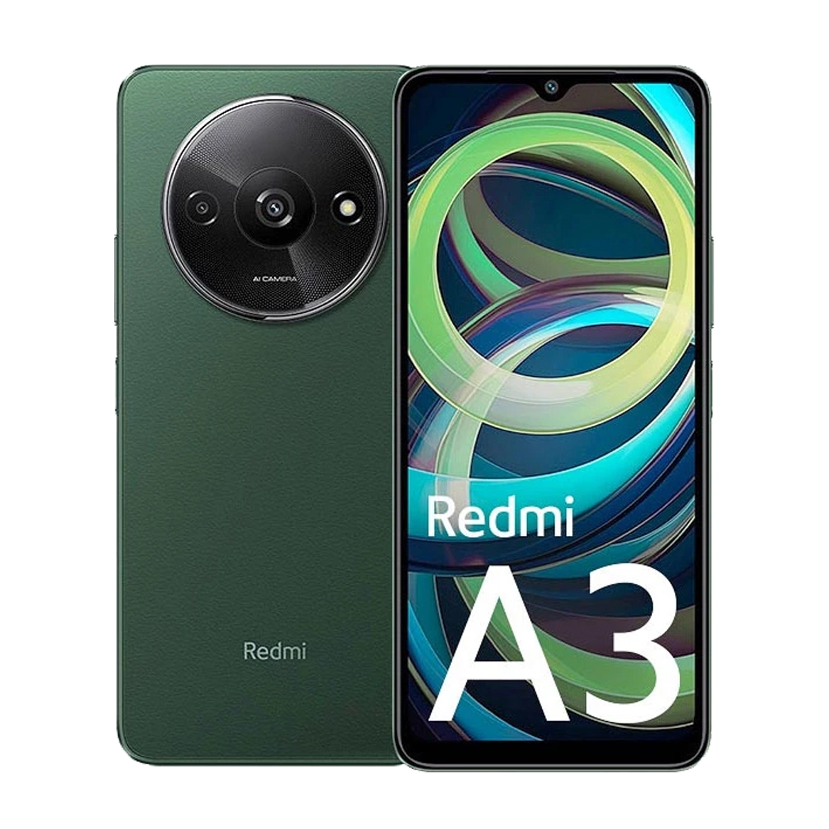 نمای اصلی گوشی موبایل شیائومی مدل redmi a3 ظرفیت 64 گیگابایت با رم 3 گیگابایت سبز