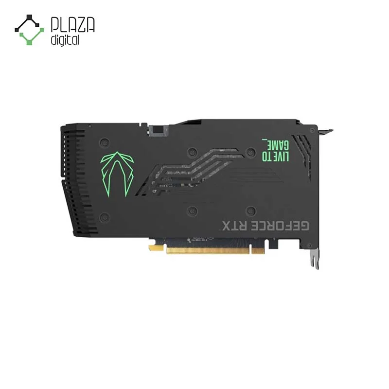 نمای پشت کارت گرافیک زوتاک مدل Gaming geforce RTX 3050 ECO حافظه 8 گیگابایت