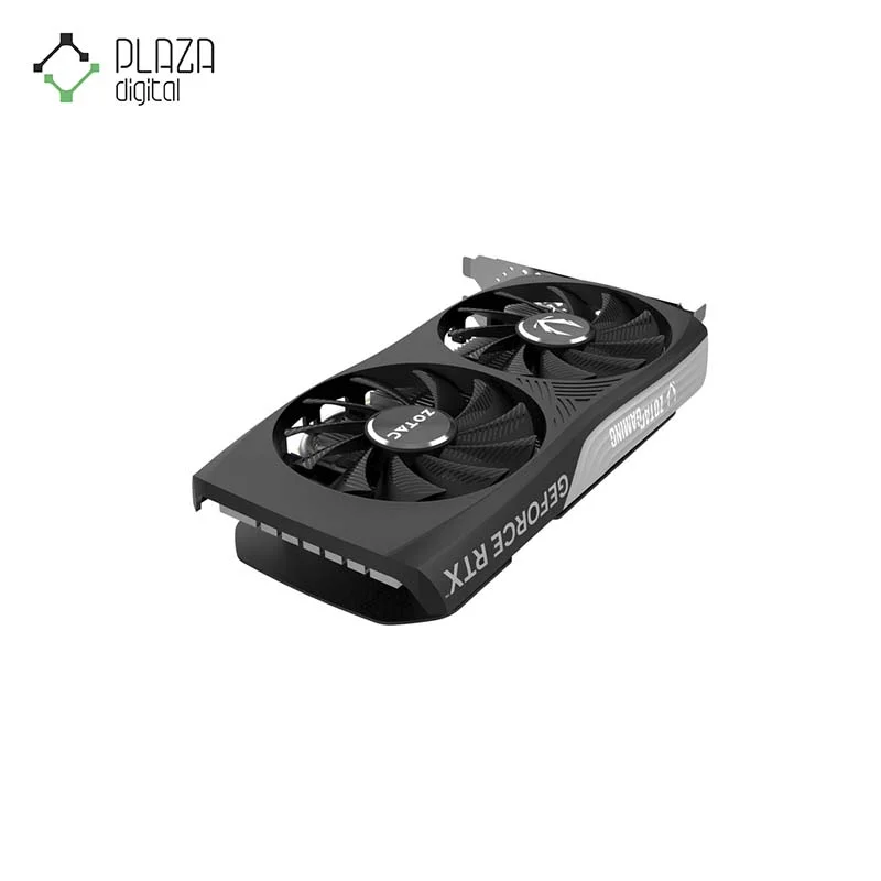 نمای کنار از فن های کارت گرافیک زوتاک مدل GAMING GeForce RTX 4060 Twin Edge OC حافظه 8 گیگابایت