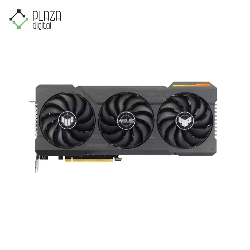 نمای فن های کارت گرافیک ایسوس مدل TUF Gaming GeForce RTX 4070 Ti SUPER OC حافظه 16 گیگابایت