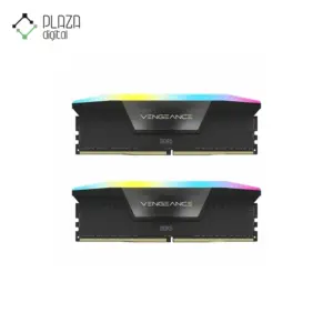 نمای اصلی رم دسکتاپ ddr5 دو کاناله 6000 مگاهرتز cl40 کورسیر مدل vengeance rgb ظرفیت 64 گیگابایت