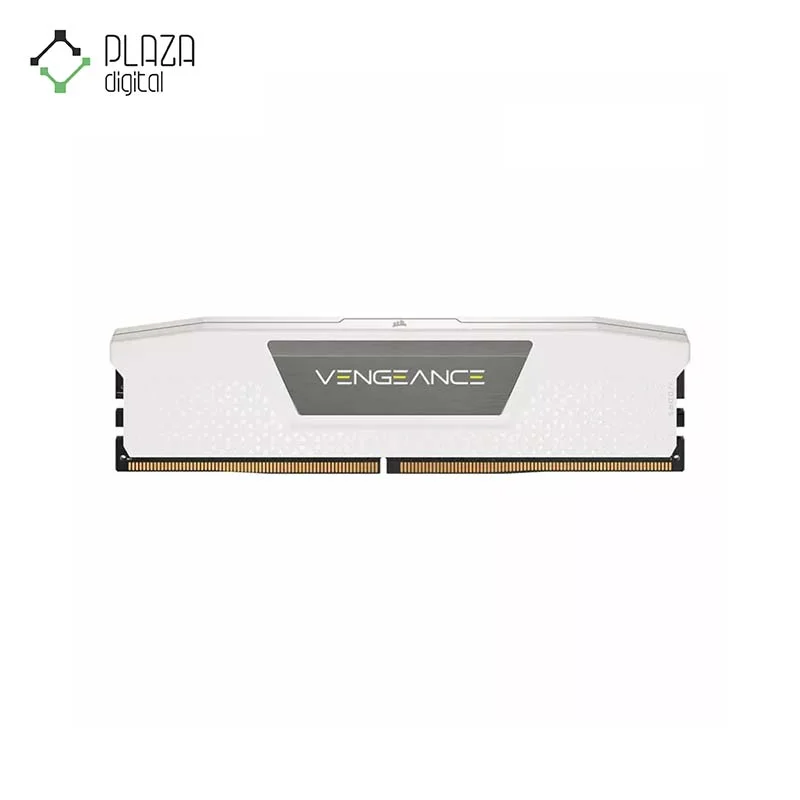 رم دسکتاپ DDR5 دو کاناله 5600 مگاهرتز کورسیر CL40 مدل Vengeance White ظرفیت 64 گیگابایت