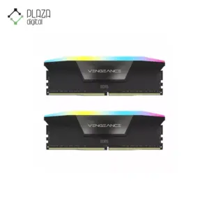 نمای اصلی رم دسکتاپ ddr5 دو کاناله 6800 مگاهرتز cl40 کورسیر مدل vengeance rgb ظرفیت 32 گیگابایت