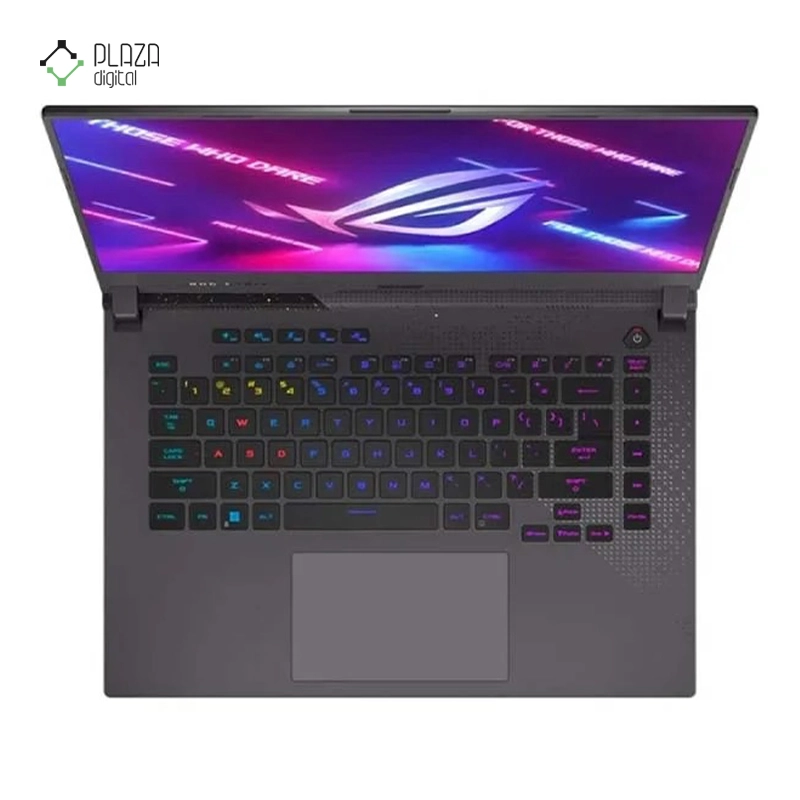 نمای کیبورد لپ تاپ ایسوس 16 اینچی مدل ROG Strix G16 G614JV i7 13650HX 16GB 1TB RTX4060 پلازا دیجیتال