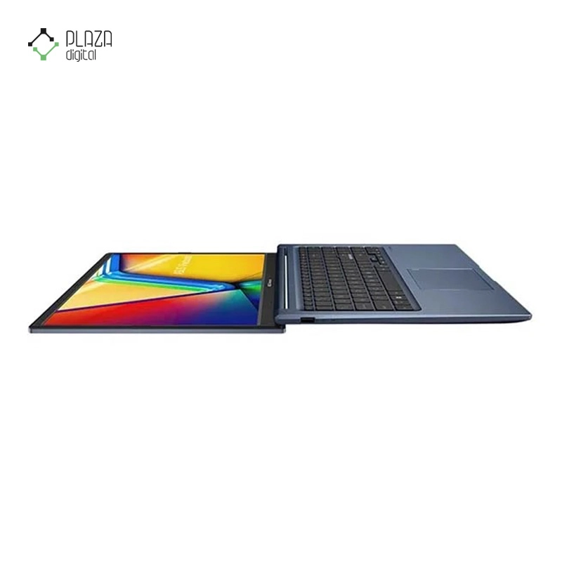 نمای 180 درجه لپ تاپ ایسوس 15.6 اینچی مدل VivoBook 15 F1504VA i3 1315U 8GB 512GB SSD Intel HD پلازا دیجیتال