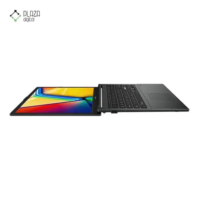 نمای 180 درجه لپ تاپ ایسوس 15.6 اینچی مدل VivoBook Go 15 L1504FA R3 7320U 8GB 512GB SSD AMD Radeon VEGA7 پلازا دیجیتال