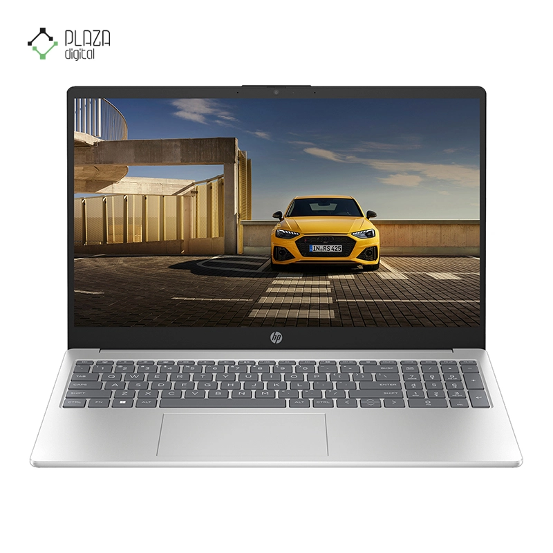 نمای جلو از لپ تاپ اچ پی 15.6 اینچی مدل FD0336NIA i3 1315U 8GB 1TB SSD Intel UHD پلازا دیجیتال