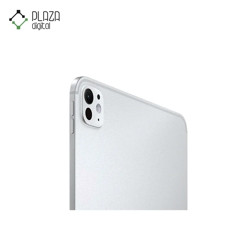 نمای دوربین آیپد 11 اینچی اپل مدل apple ipad pro 11 wifi 2024 با ظرفیت 512 گیگابایت و رم 8 گیگابایت نقره‌ای