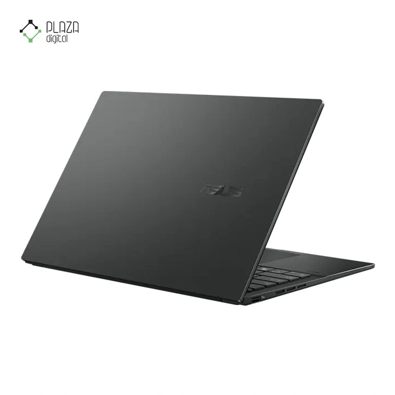 نمای درب پشت لپ تاپ ایسوس 14 اینچی مدل Zenbook 14 OLED Q415MA Ultra 5 125H 8GB 512GB SSD Intel Arc پلازا دیجیتال