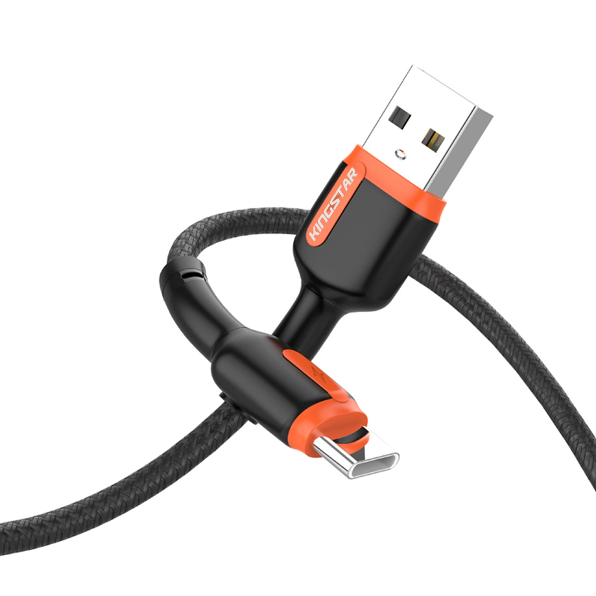 کابل تبدیل USB به USB-C کینگ استار مدل K32 C طول 1 متر پلازا دیجیتال