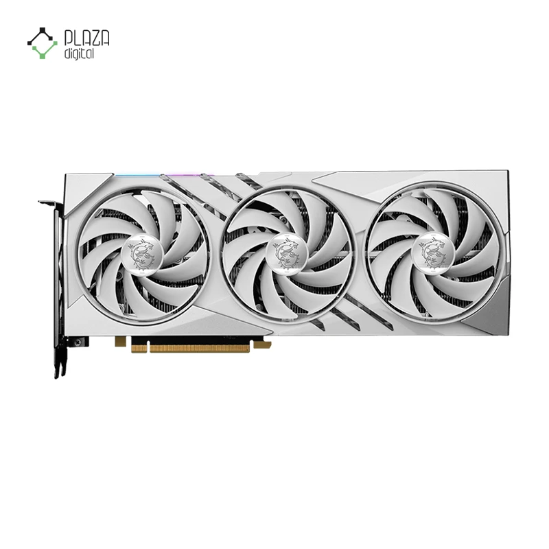 کارت گرافیک ام اس آی مدل GeForce RTX 4060 Ti GAMING X SLIM WHITE 16G حافظه 16 گیگابایت پلازا دیجیتال