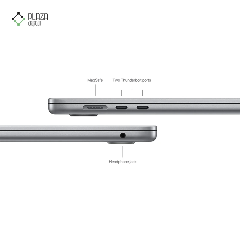 لپ تاپ اپل 15.3 اینچی مدل مک بوک ایر MXD13 2024 M3 16GB 512GB پلازا دیجیتال