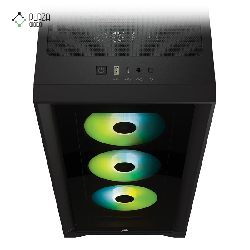 کیس کامپیوتر کورسیر مدل iCUE 4000X RGB پلازا دیجیتال