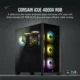 کیس کامپیوتر کورسیر مدل iCUE 4000X RGB پلازا دیجیتال