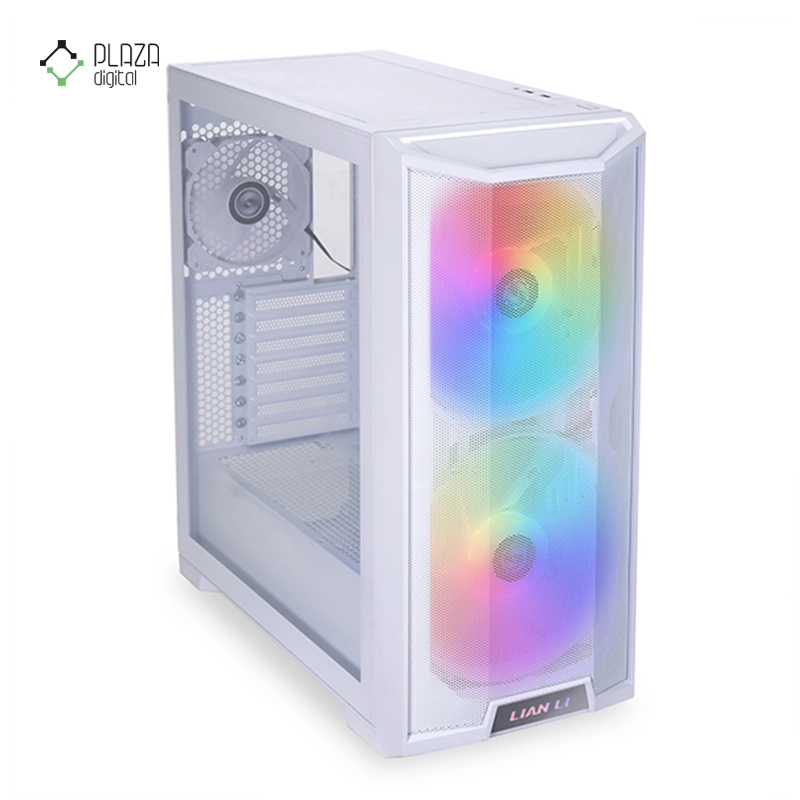 کیس کامپیوتر گیمینگ لیان لی Lancool 215 مدل Lancool 215W White پلازا دیجیتال