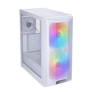 کیس کامپیوتر گیمینگ لیان لی Lancool 215 مدل Lancool 215W White پلازا دیجیتال