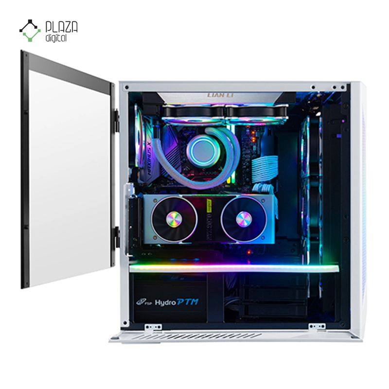 کیس کامپیوتر گیمینگ لیان لی Lancool II مدل Lancool 2–W White پلازا دیجیتال