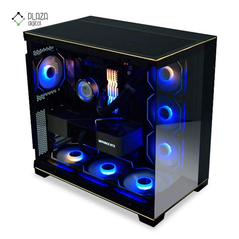 کیس کامپیوتر گیمینگ لیان لی O11 Dynamic EVO RGB مدل O11DERGBX Black پلازا دیجیتال