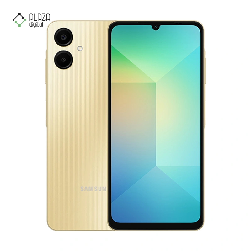 گوشی موبایل سامسونگ مدل Galaxy A06 4G ظرفیت 128 گیگابایت رم 4 گیگابایت رنگ طلایی پلازا دیجیتال