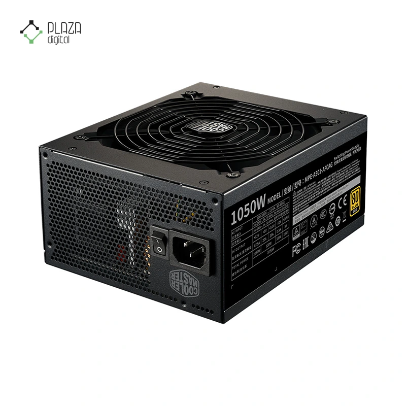 پاور کامپیوتر کولر مستر مدل MWE GOLD 1050 V2 Full Modular پلازا دیجیتال